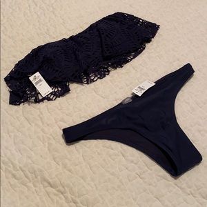 Navy bikini